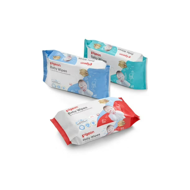 Toallitas Humedas Pigeon Pure Water  80 unid (pack 3)