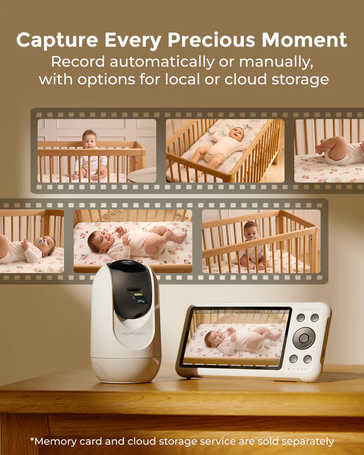 Cámara para bebes Monitor BM04 5" Momcozy