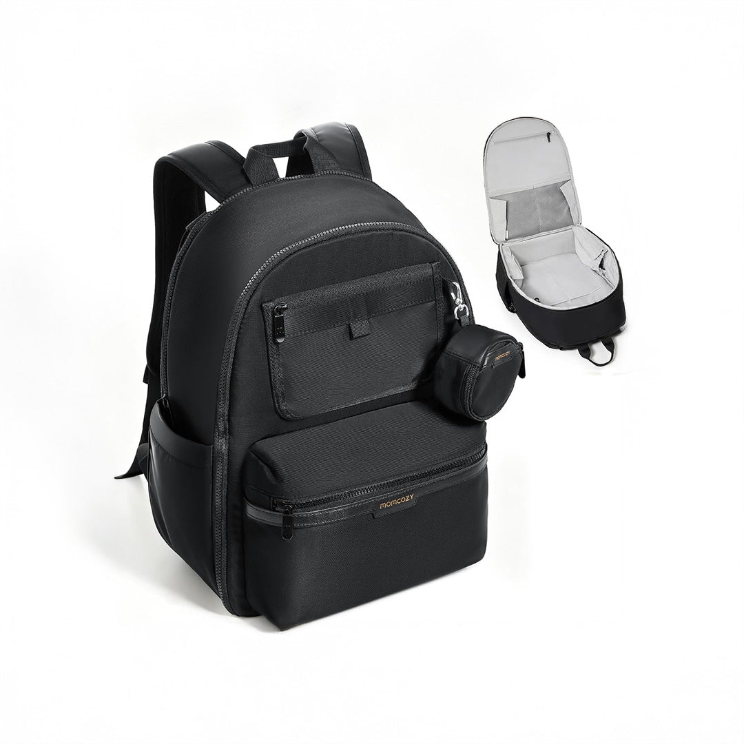 Mochila pañalera Urban Momcozy negra
