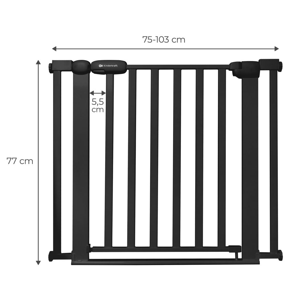 Puerta de Seguridad LOCK & GO Black