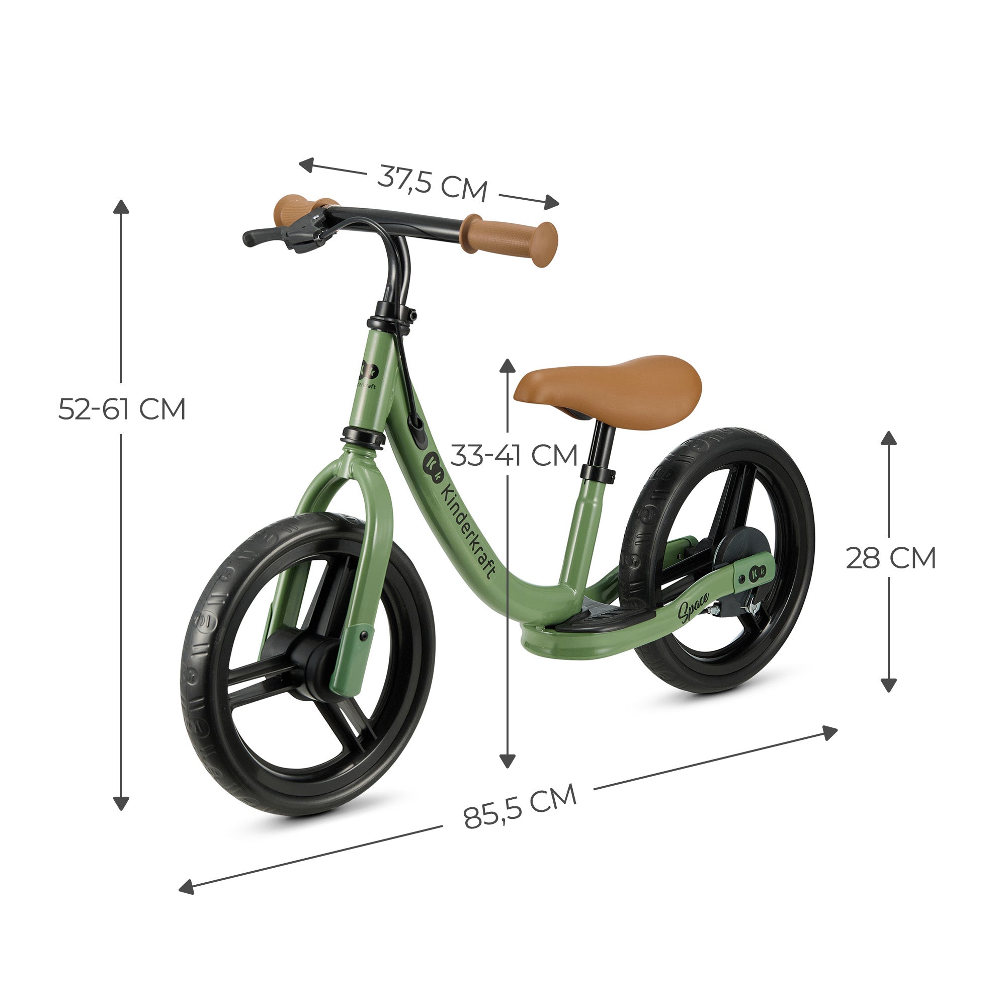 Bicicleta de Balance SPACE 2021 Light Green