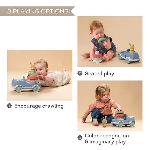 Camion Apilable De Conejos