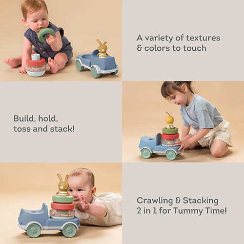 Camion Apilable De Conejos