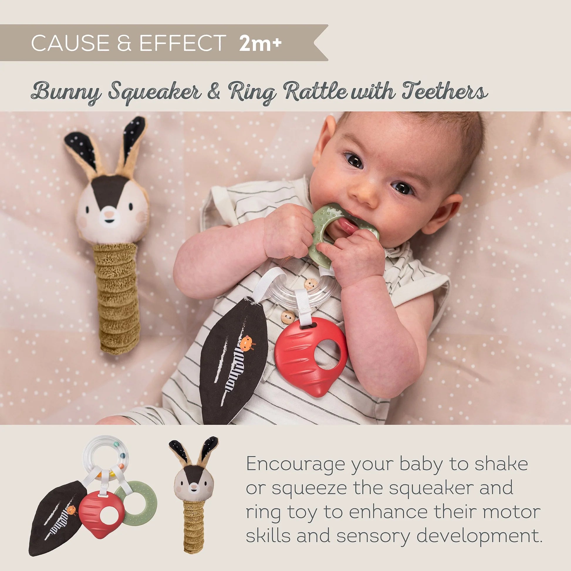 Kit para recién nacido en blanco y negro