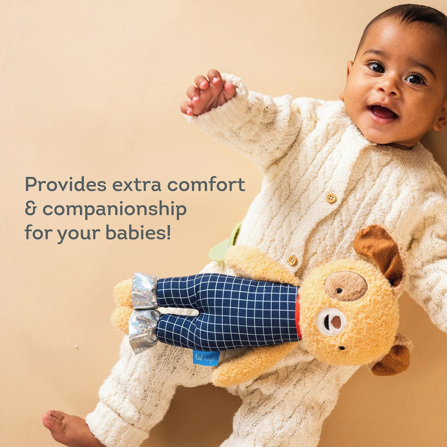 Peluche de Actividad Con Mordedor Daniel