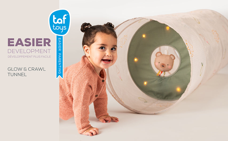 Túnel luminoso para gatear