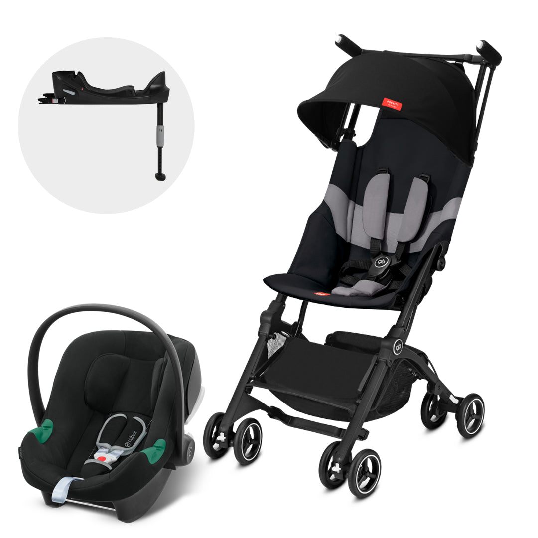 Travel System Pockit Plus All Terrain + Aton B2 + Base