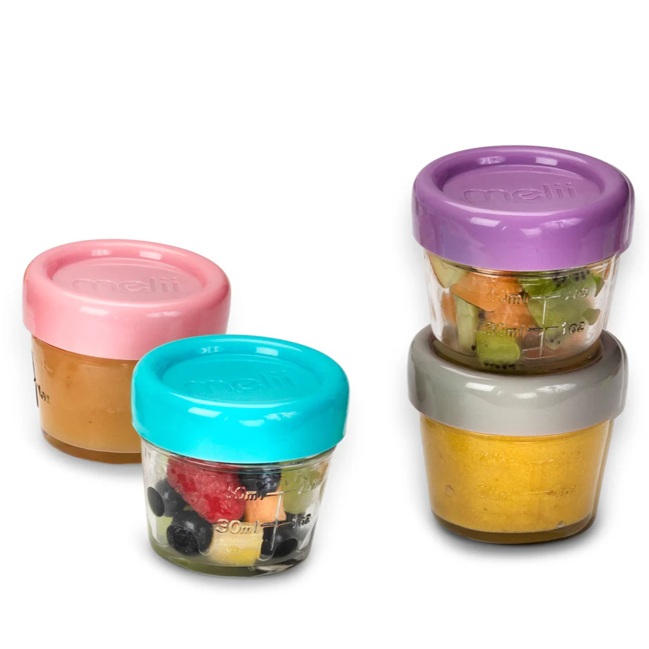 Pack de 6 contenedores de Vidrio 118ML