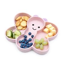 Plato de silicona Mariposa