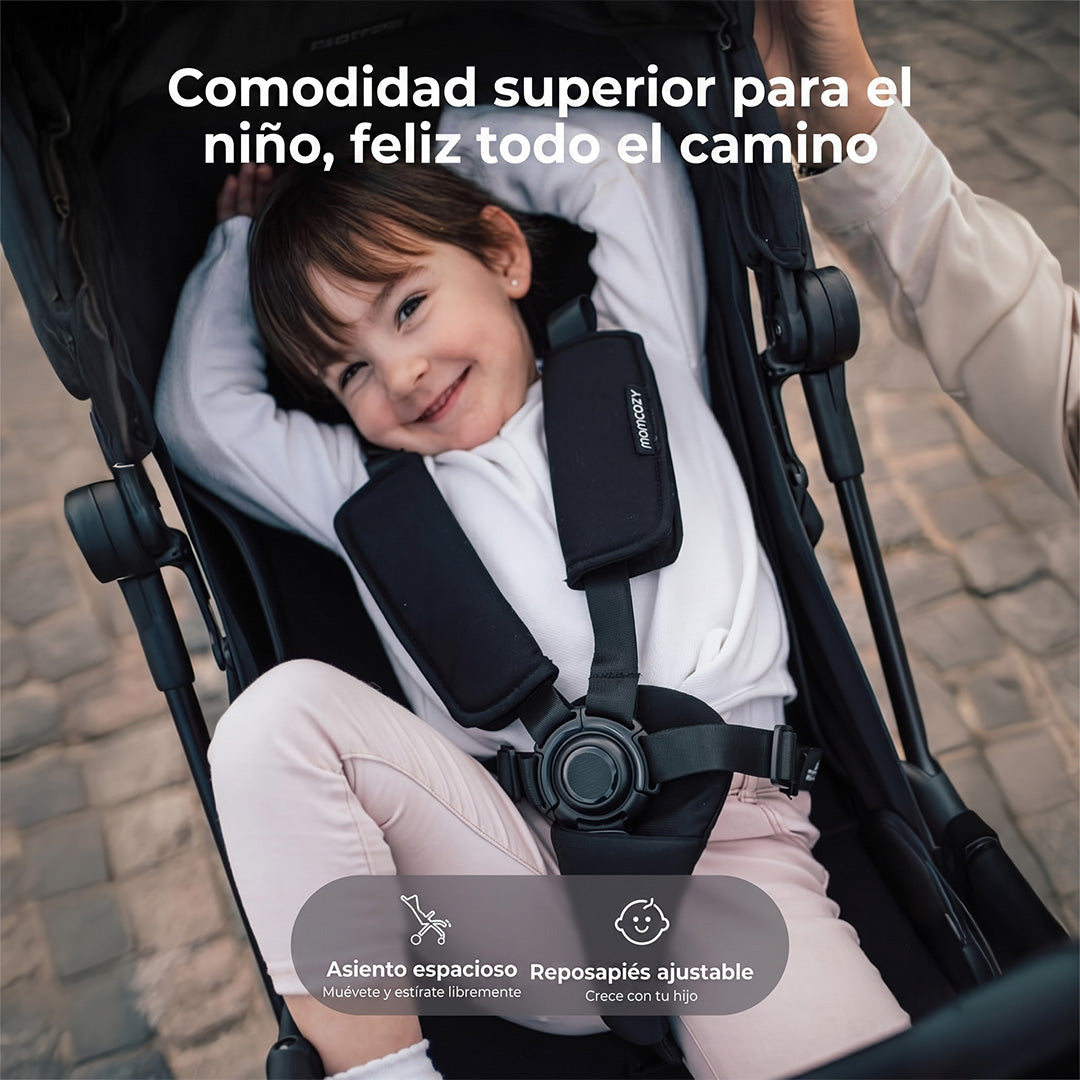 Coche TuckGo plegado tamaño equipaje de cabina