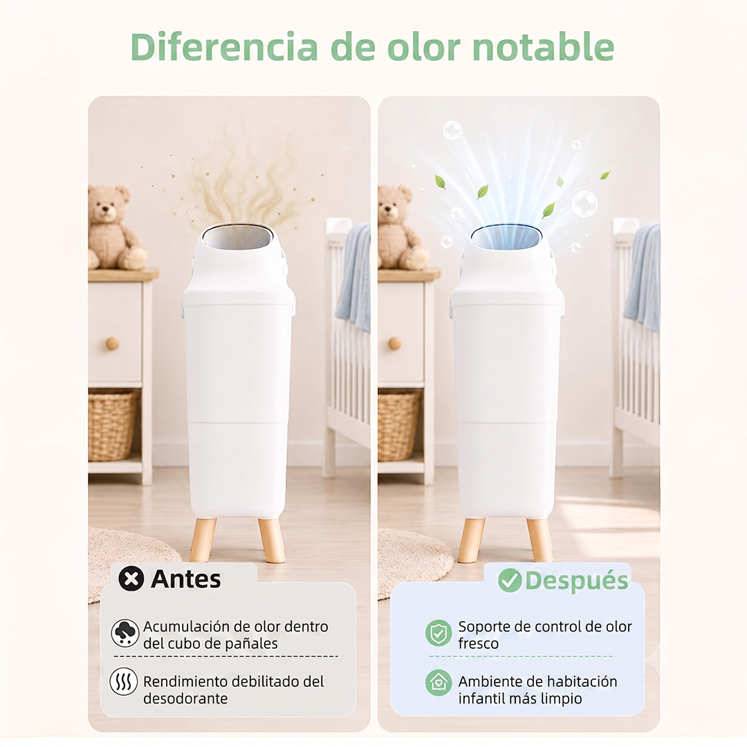 Pack de desodorizante sellado en bolsa de aluminio