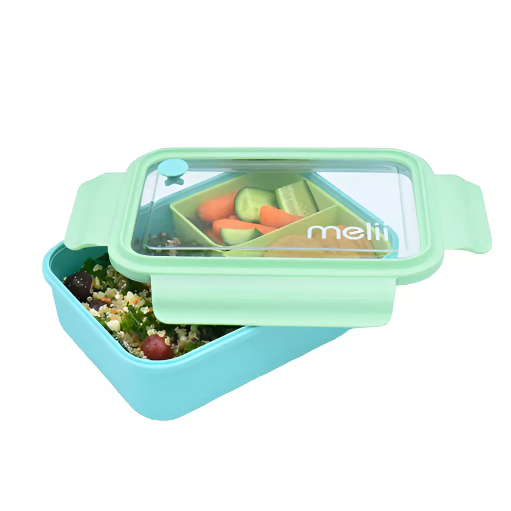 Lonchera bento con compartimientos 1250 ml