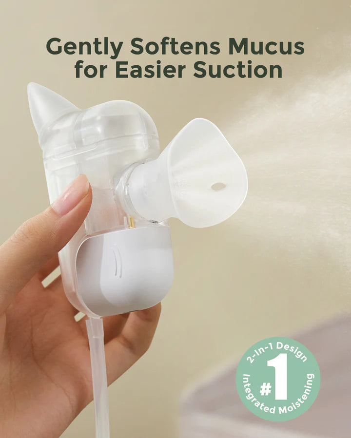 Aspirador Nasal Eléctrico 2 en 1 BreezyClear Pro Grado Hospitalario