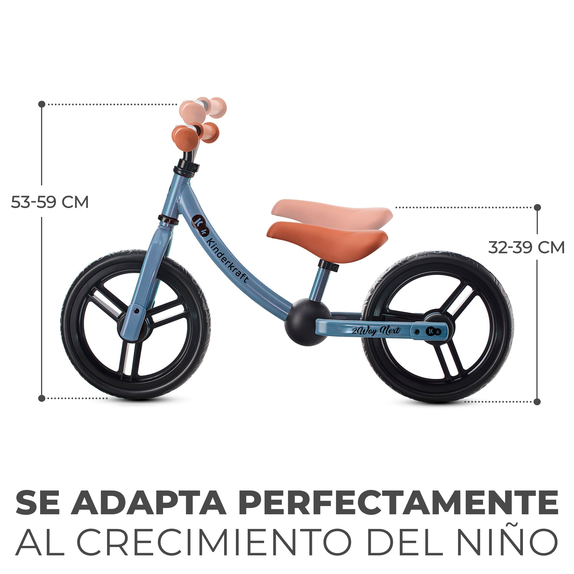 Bicicleta de Balance 2WAY Next Blue Sky
