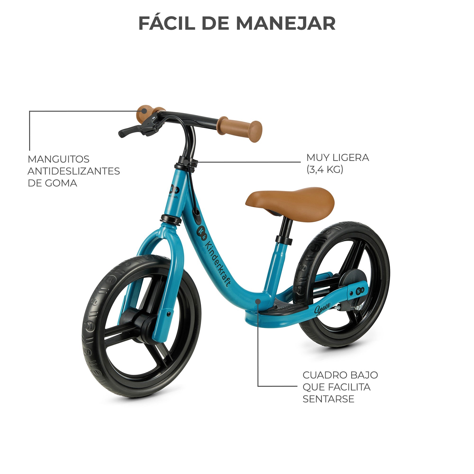 Bicicleta de Balance SPACE 2021 Deep Blue