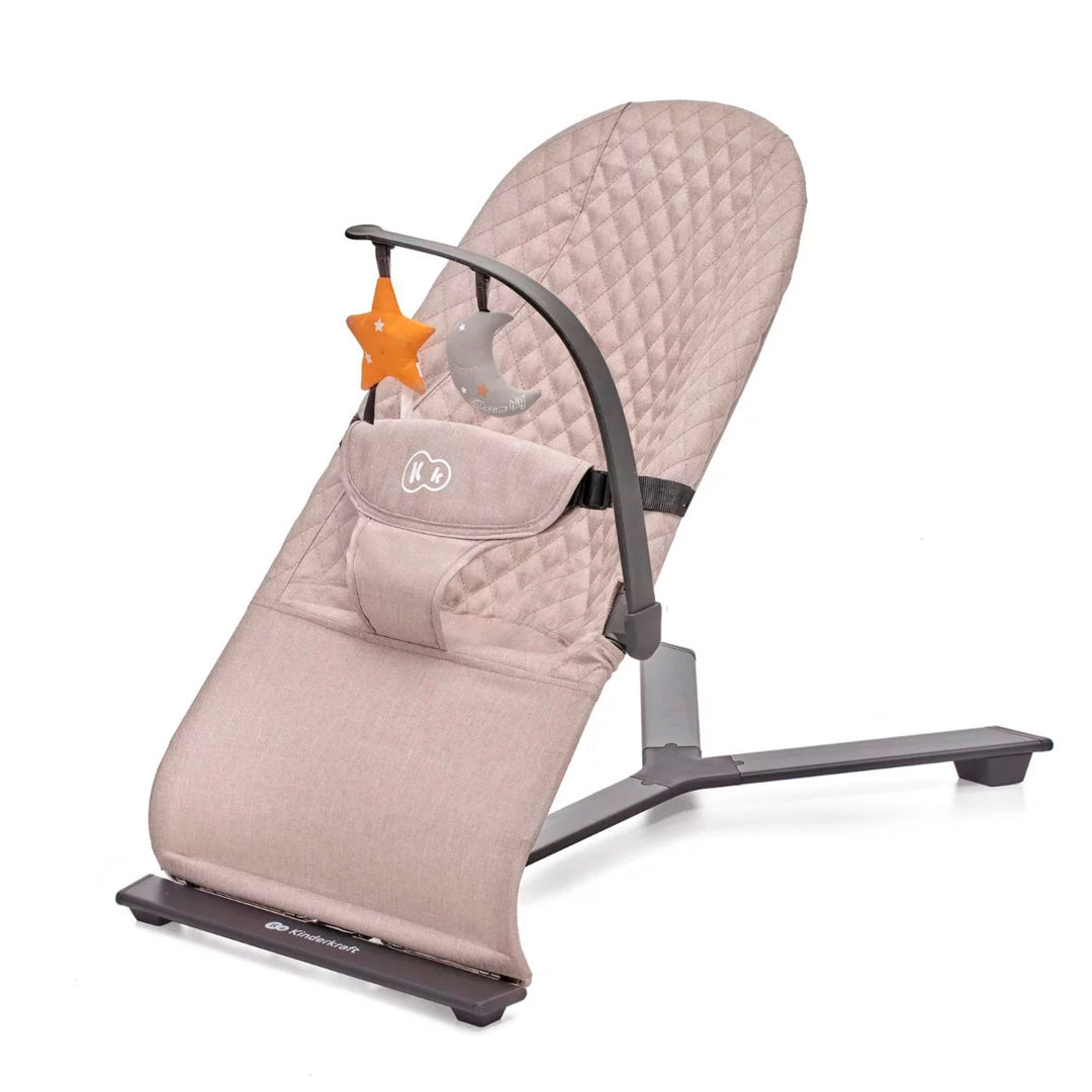 Silla mecedora-hamaca Mimi Beige
