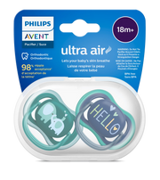 Set 2 Chupetes Philips Avent Ultra Air 18m+