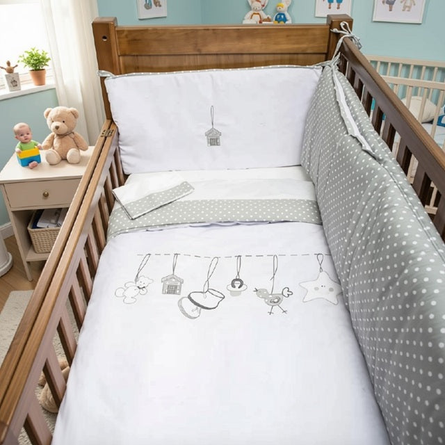 Set de Cuna Nico Gris