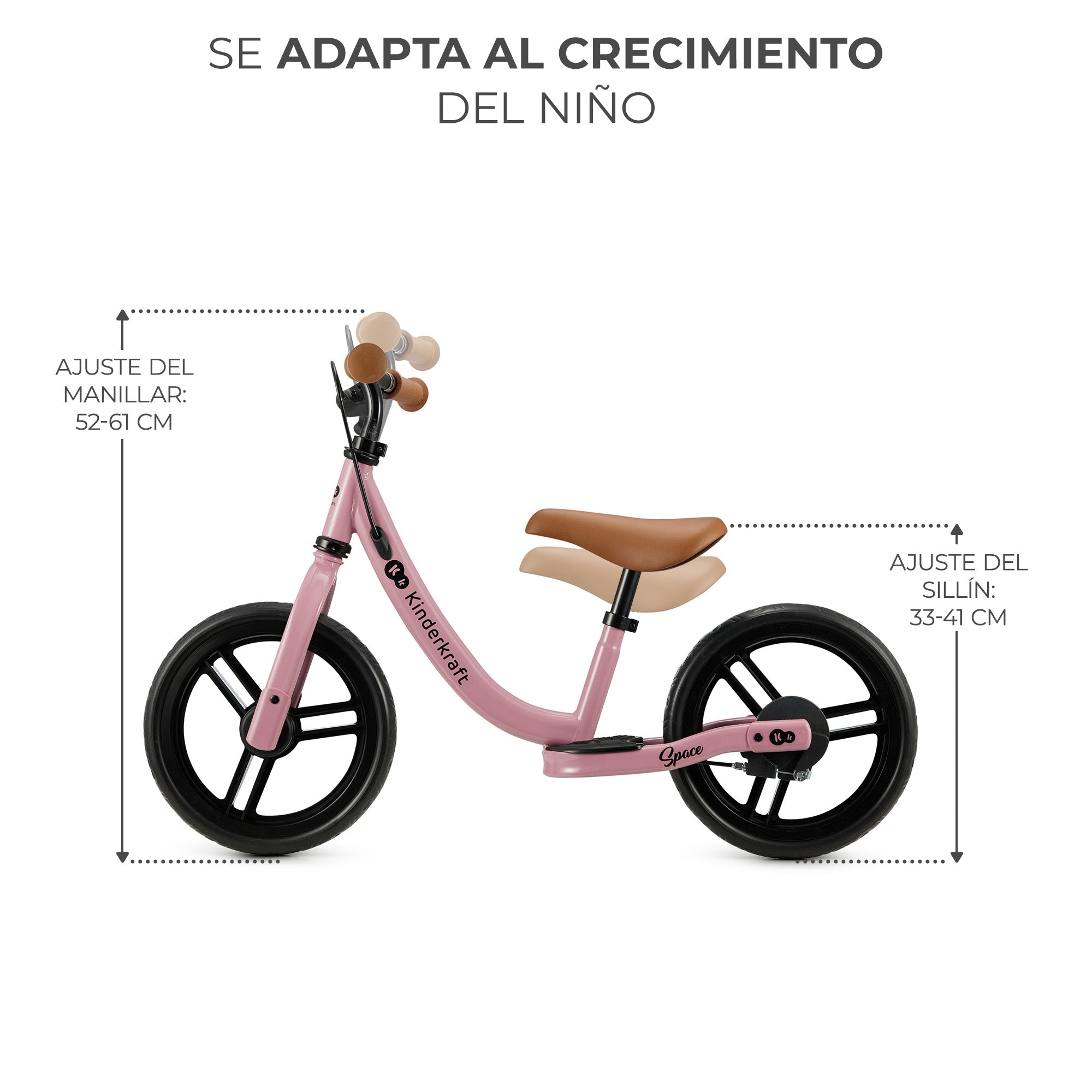 Bicicleta de Balance SPACE 2021 Dark Pink