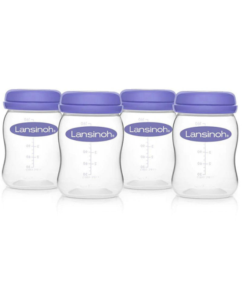 Botellas de Almacenamiento de Leche Materna 160 ml (4 unidades)