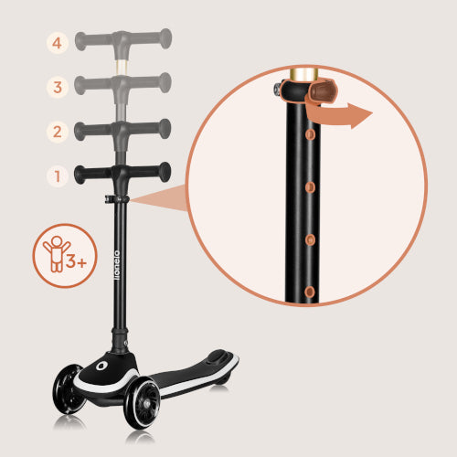 Scooter Mey con Luces Led Lionelo