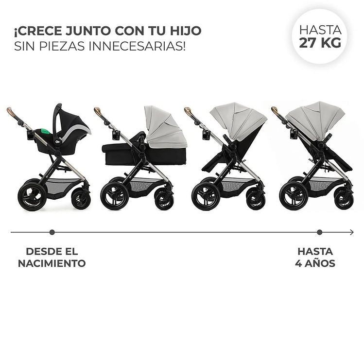 Travel System Moov 2 XL 3 en 1 + Base Isofix
