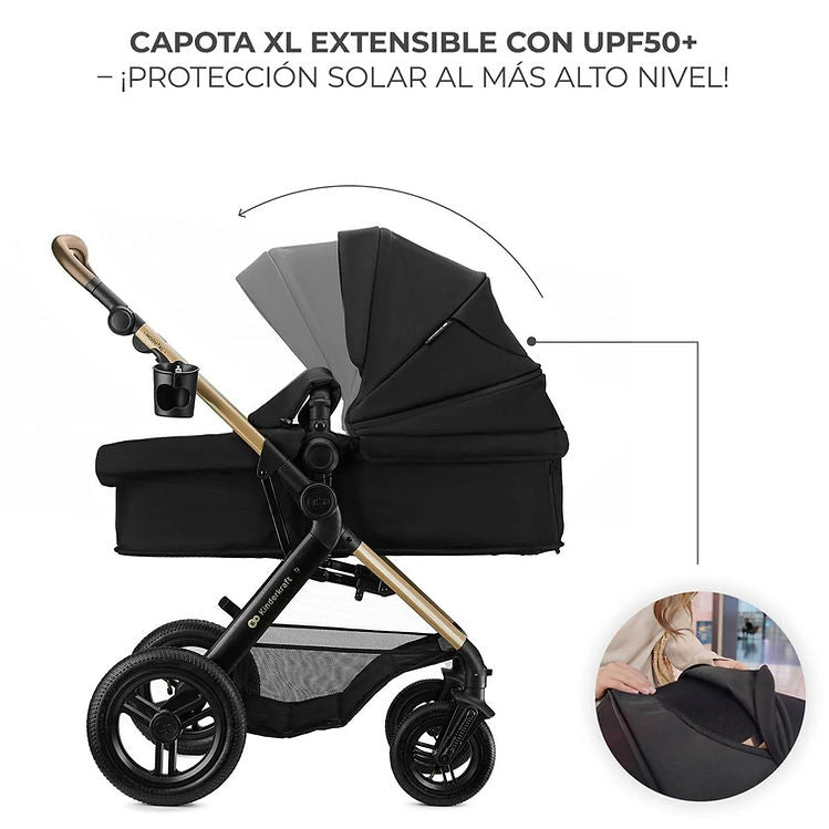 Travel System Moov 2 XL 3 en 1 + Base Isofix