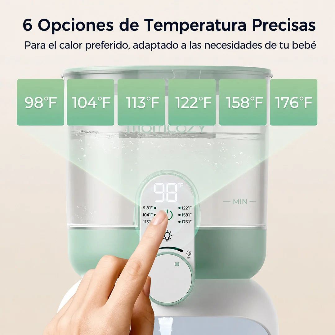 Dispensador de Agua para Mamadera con Control de Temperatura 24/7