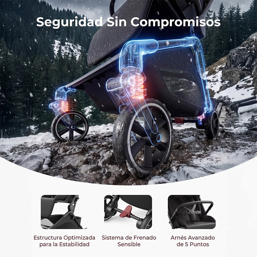Dosel UPF50+ del coche de paseo TuckGo