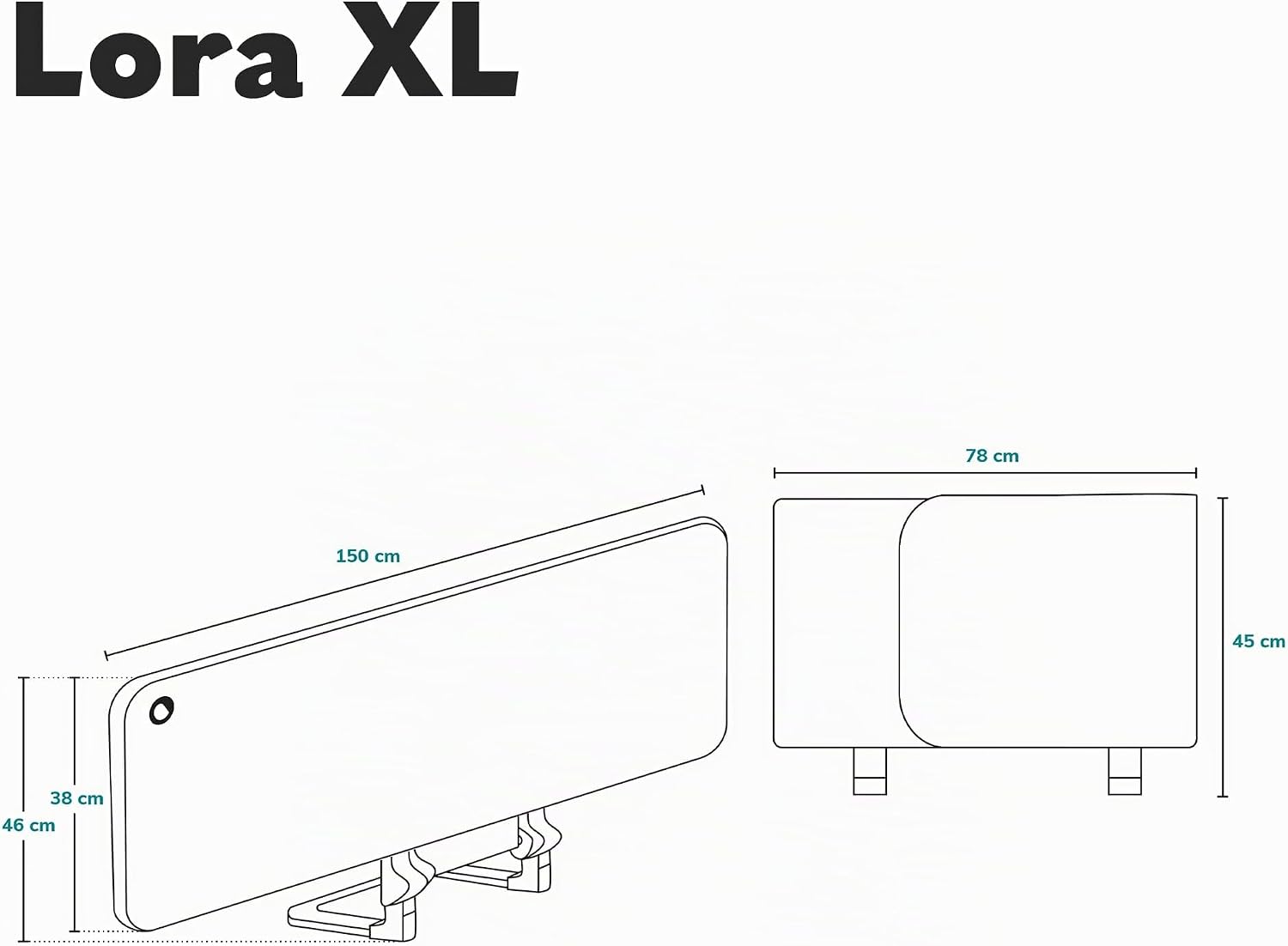 Baranda de Cama Lora XL