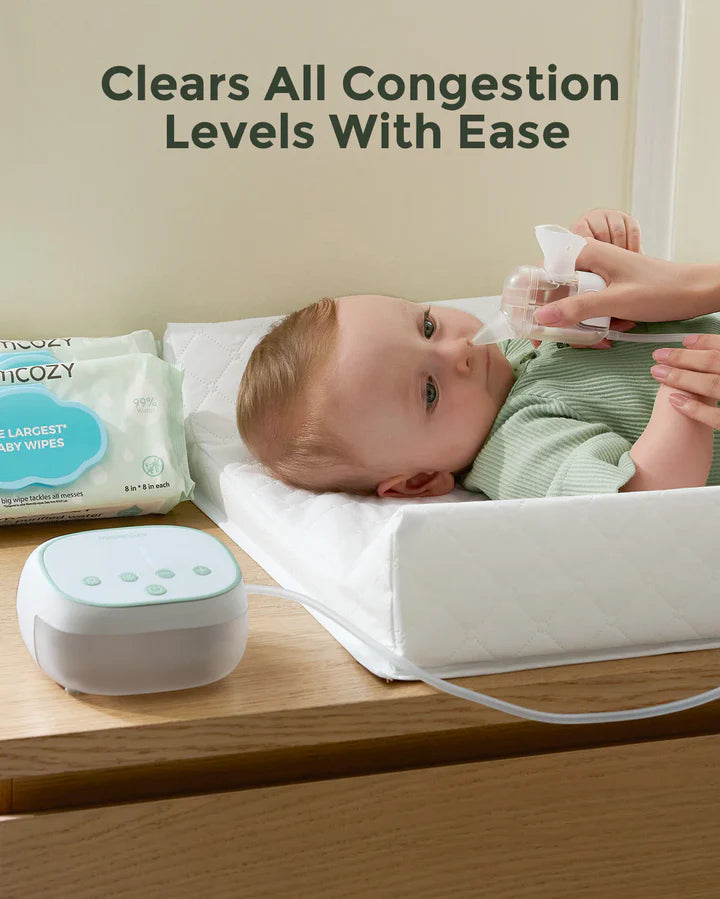 Aspirador Nasal Eléctrico 2 en 1 BreezyClear Pro Grado Hospitalario