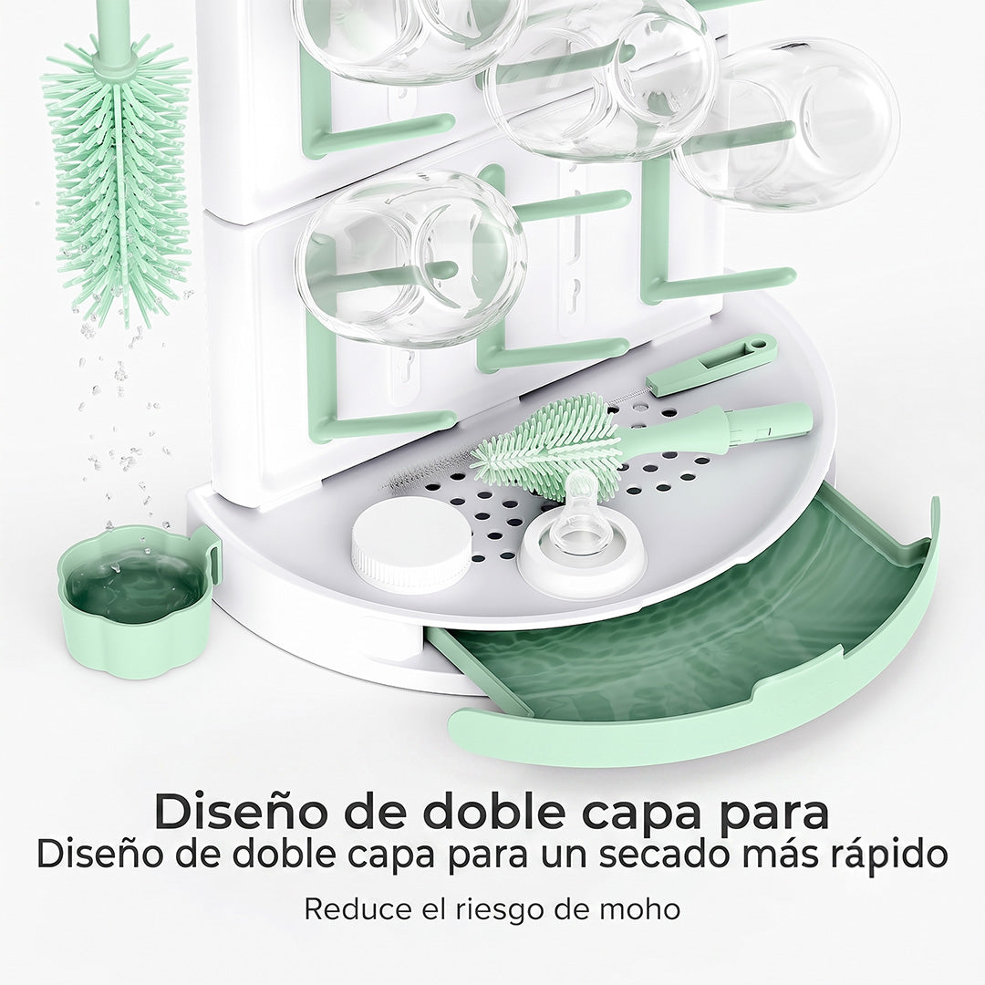 Bandejas de goteo del escurridor de mamaderas