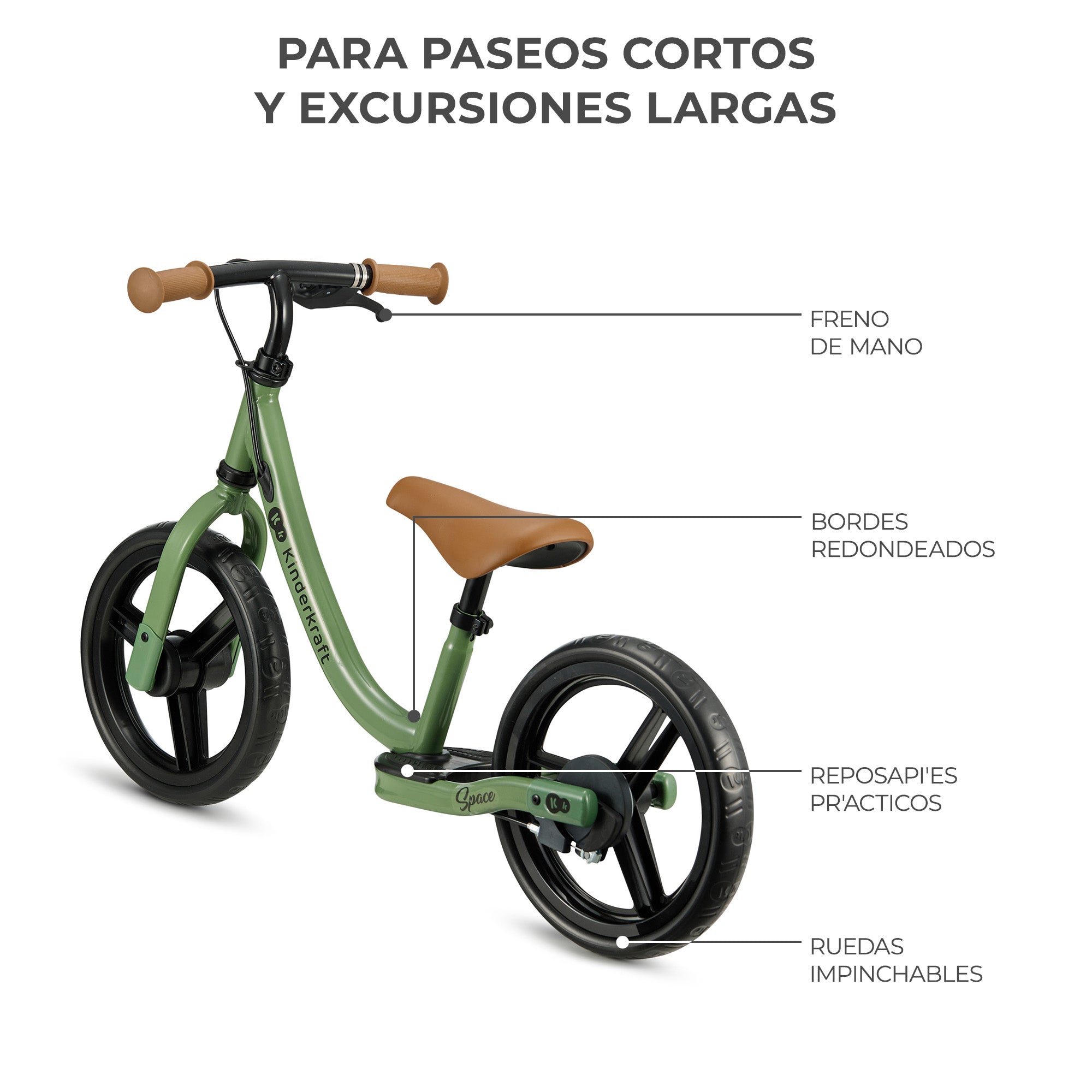 Bicicleta de Balance SPACE 2021 Light Green