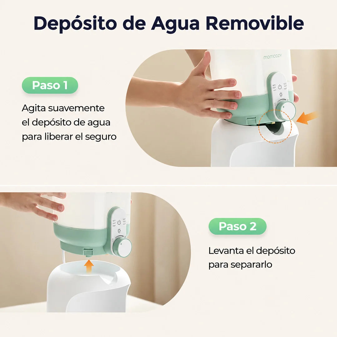 Dispensador de Agua para Mamadera con Control de Temperatura 24/7