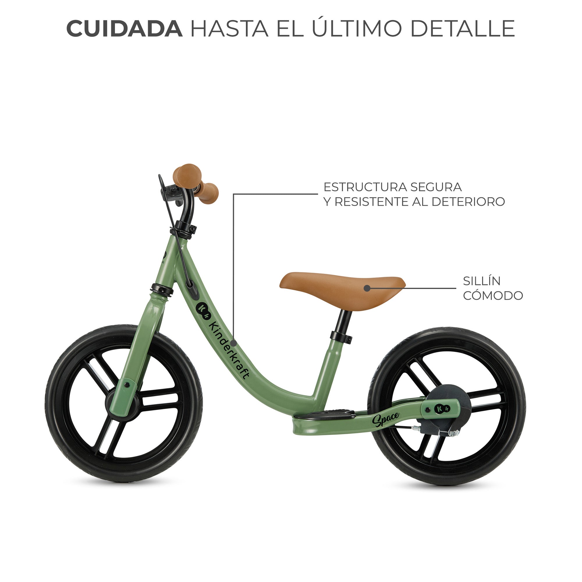 Bicicleta de Balance SPACE 2021 Light Green