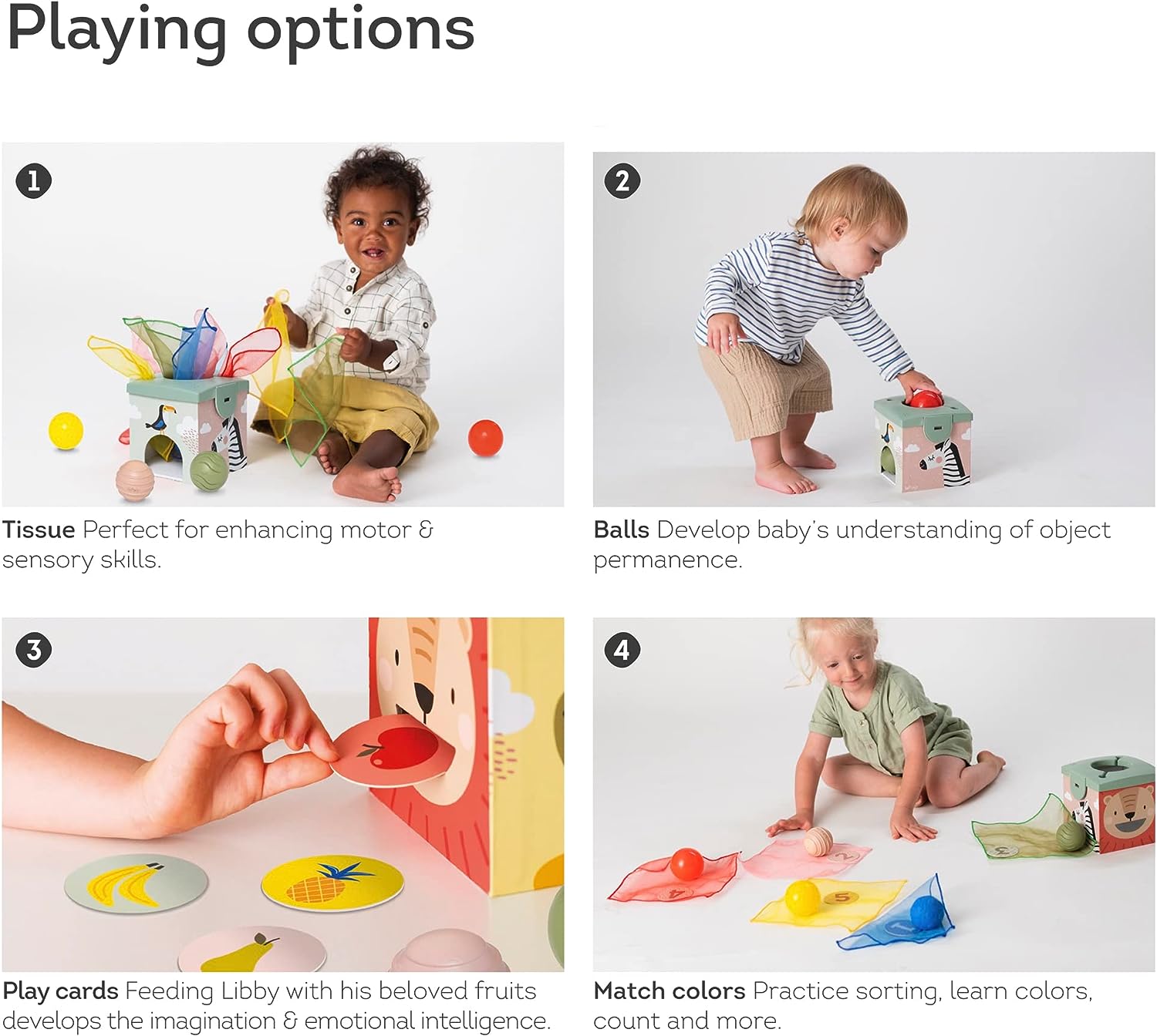 Caja Sensorial con Actividades