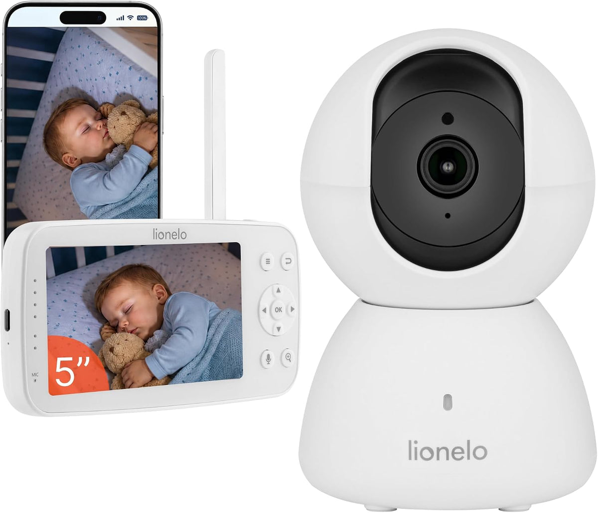 Monitor Babyline 8.4 Cámara Vigilancia Bebés con Cámara 5”