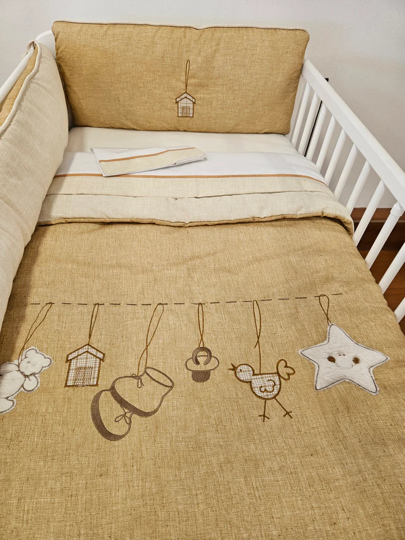 Set de Cuna Nico - Mostaza