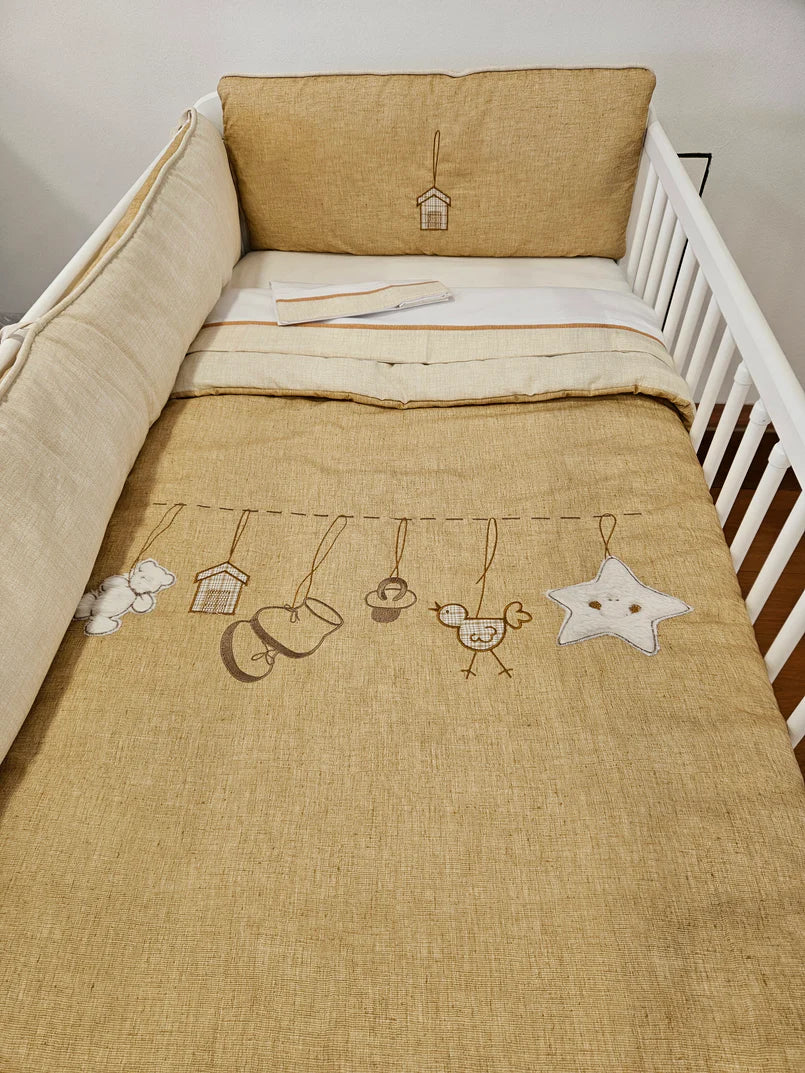 Set de Cuna Nico - Mostaza
