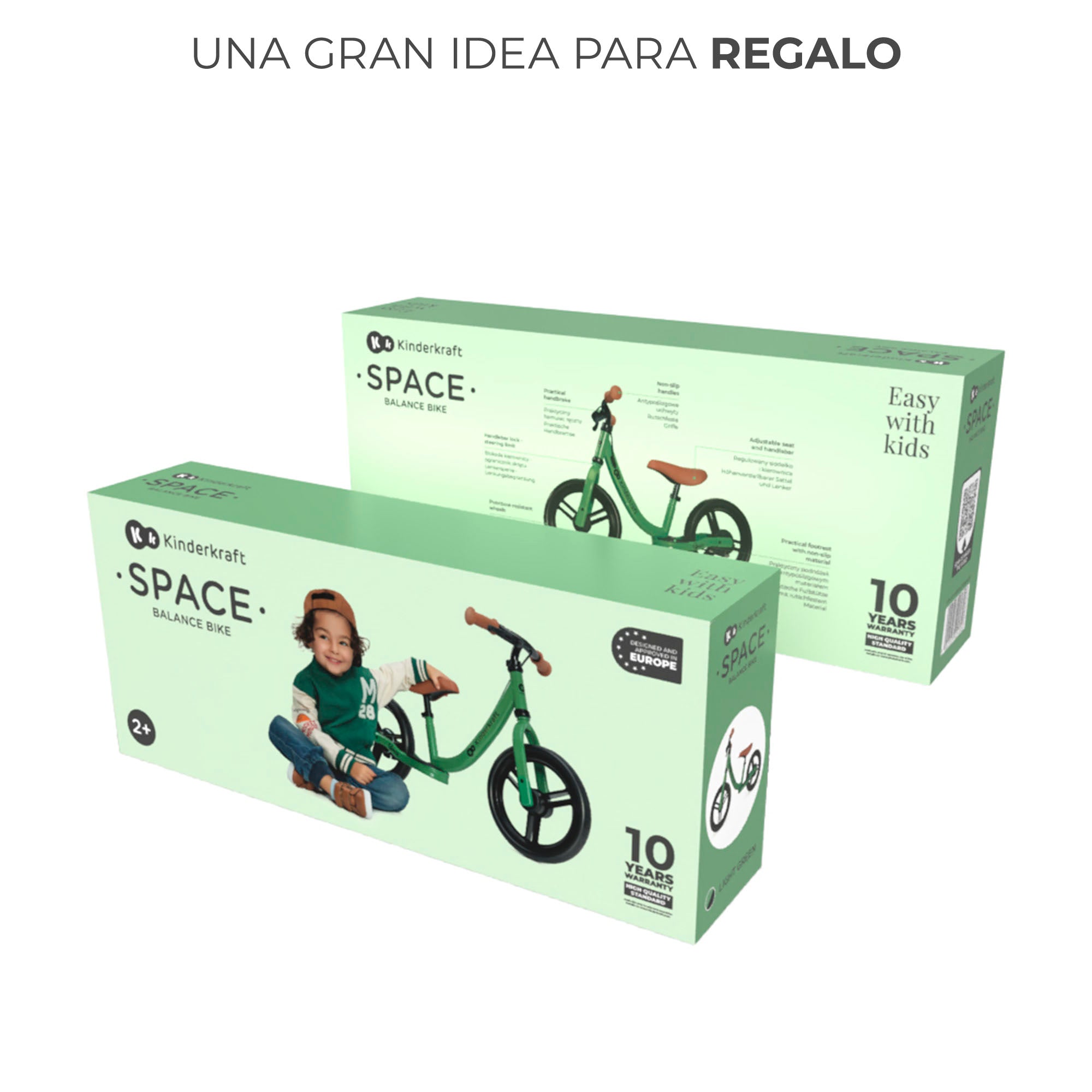 Bicicleta de Balance SPACE 2021 Light Green