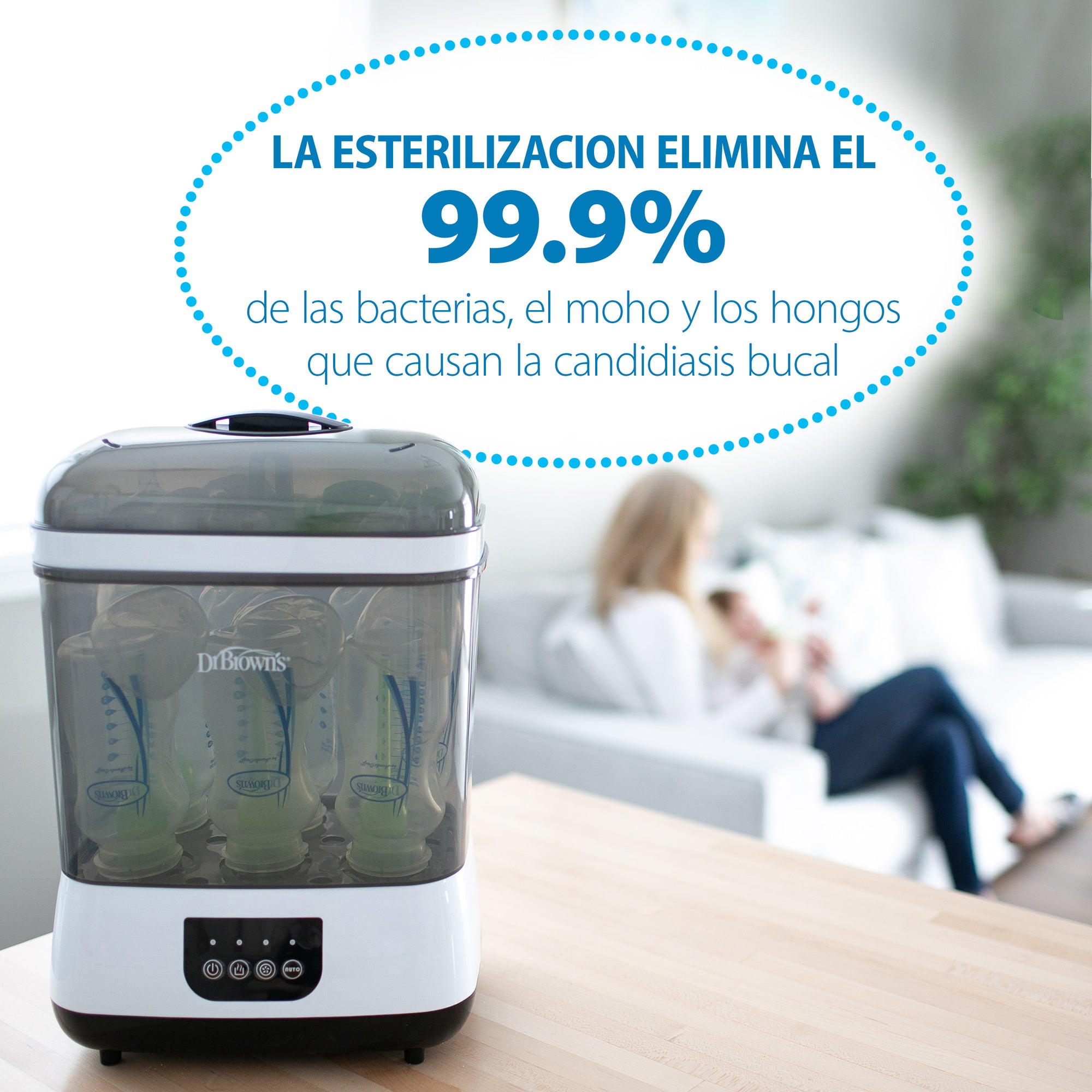 Esterilizador y Secador Eléctrico hasta 6 mamaderas