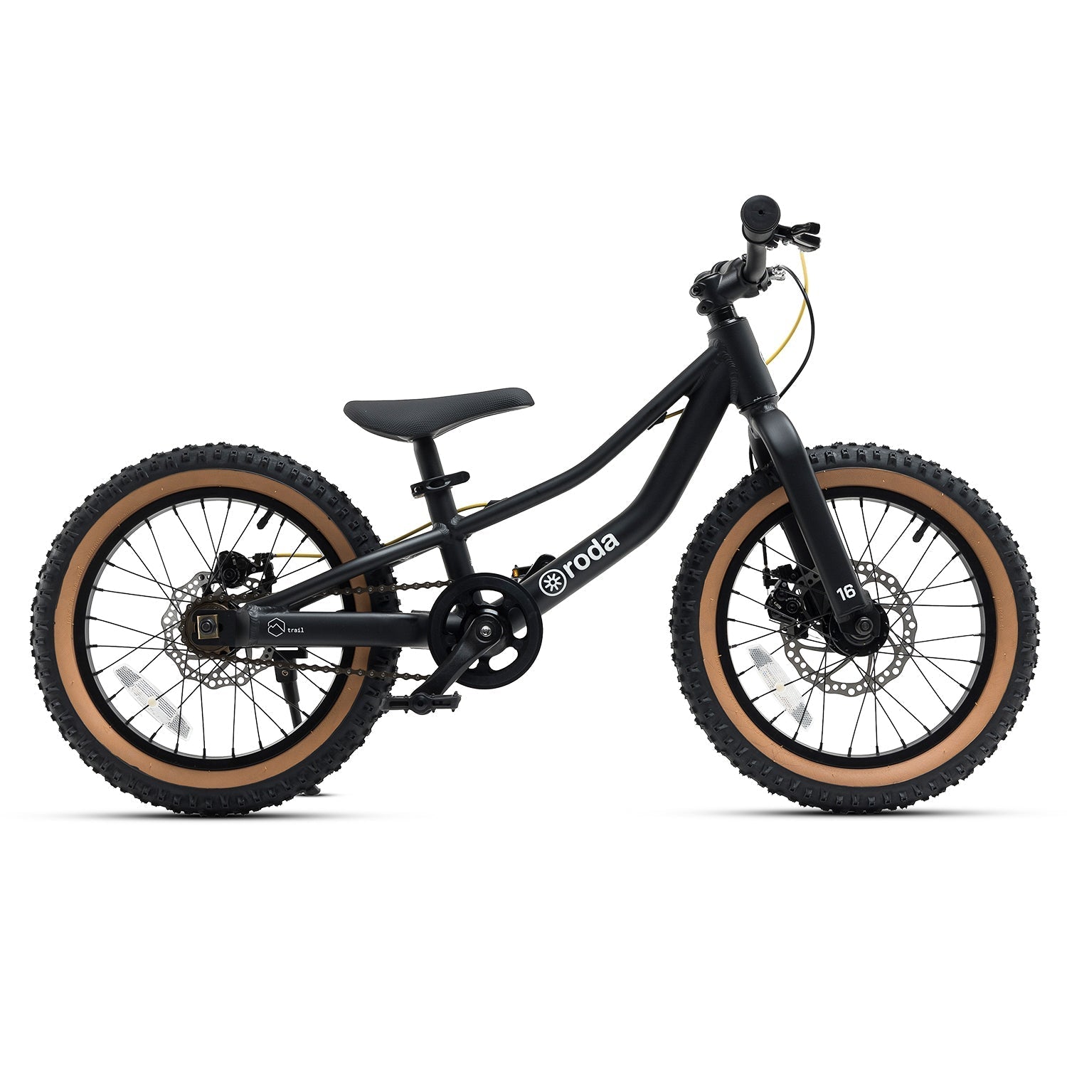 Bicicleta Roda Trail 16 negro