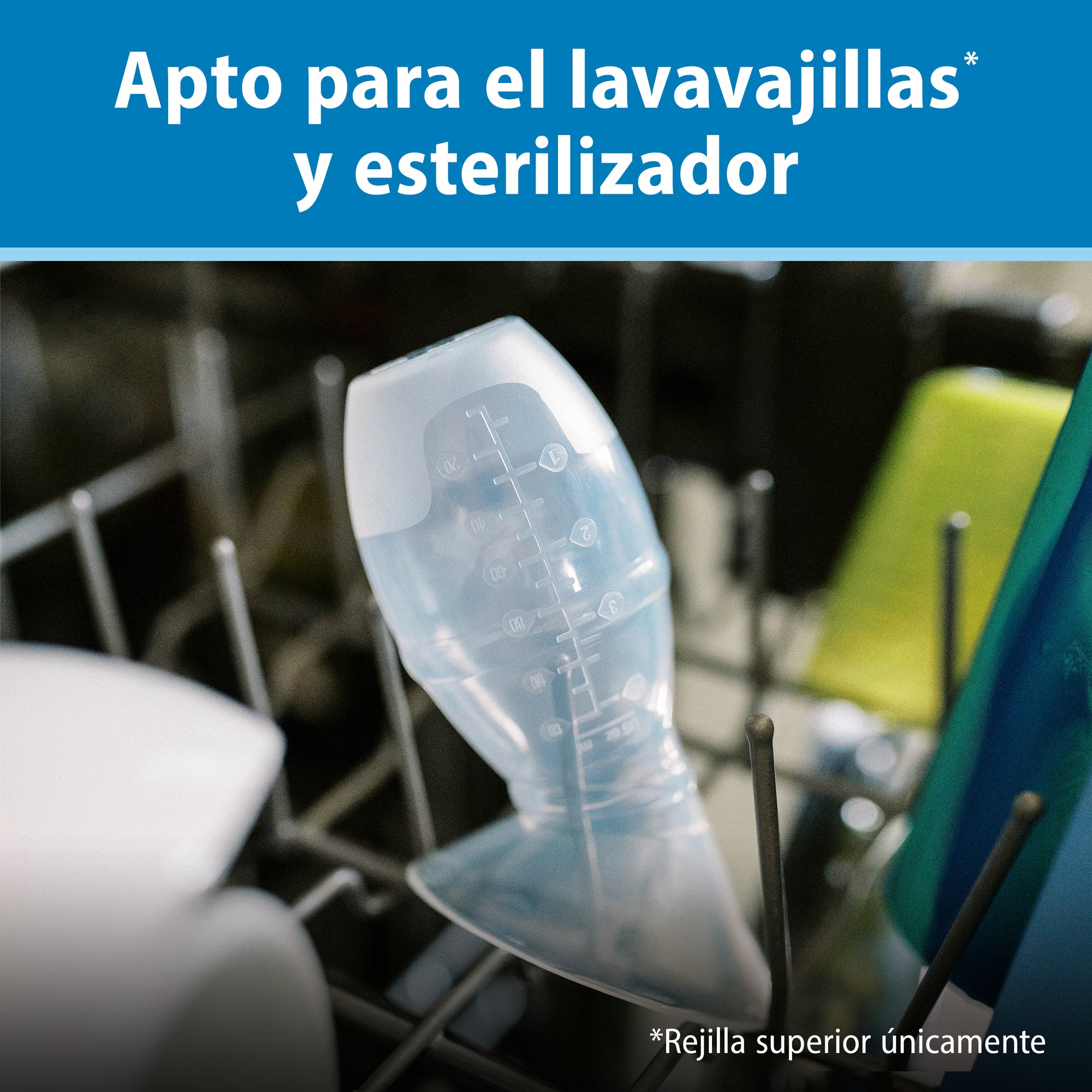 Extractor de Leche Manual 1 Pieza con Mam Boca Ancha 150ml (con bolso)