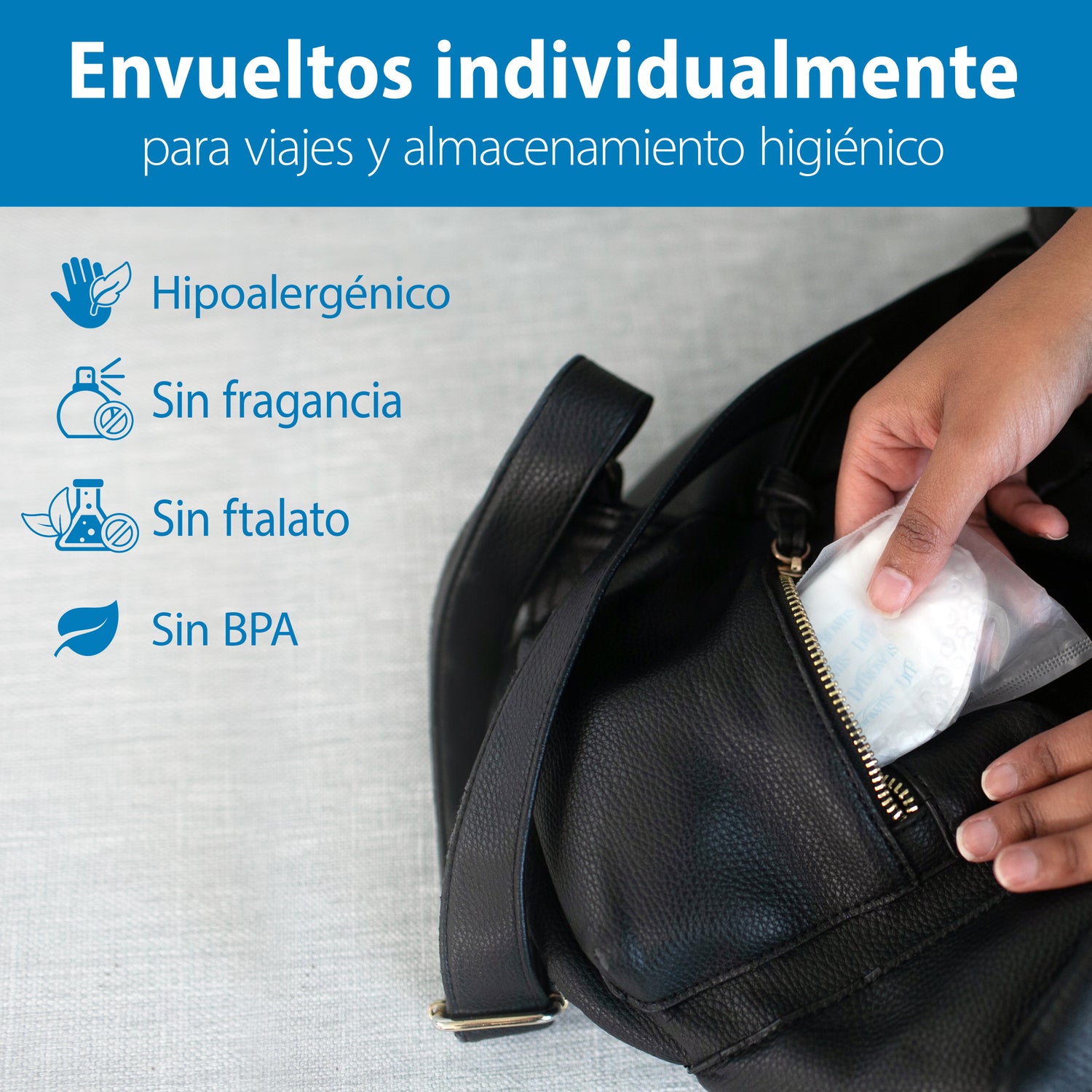 Absorbentes de Leche Desechables 30UN