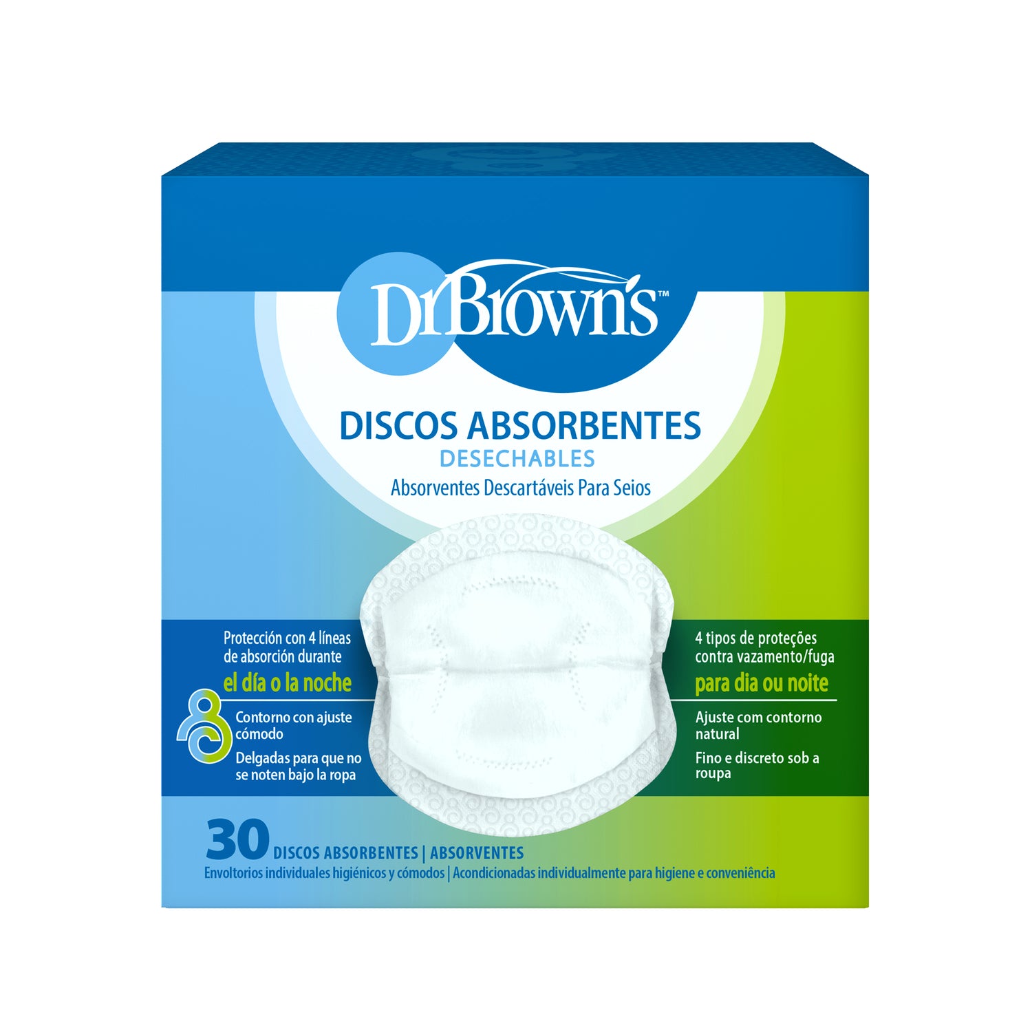 Absorbentes de Leche Desechables 30UN