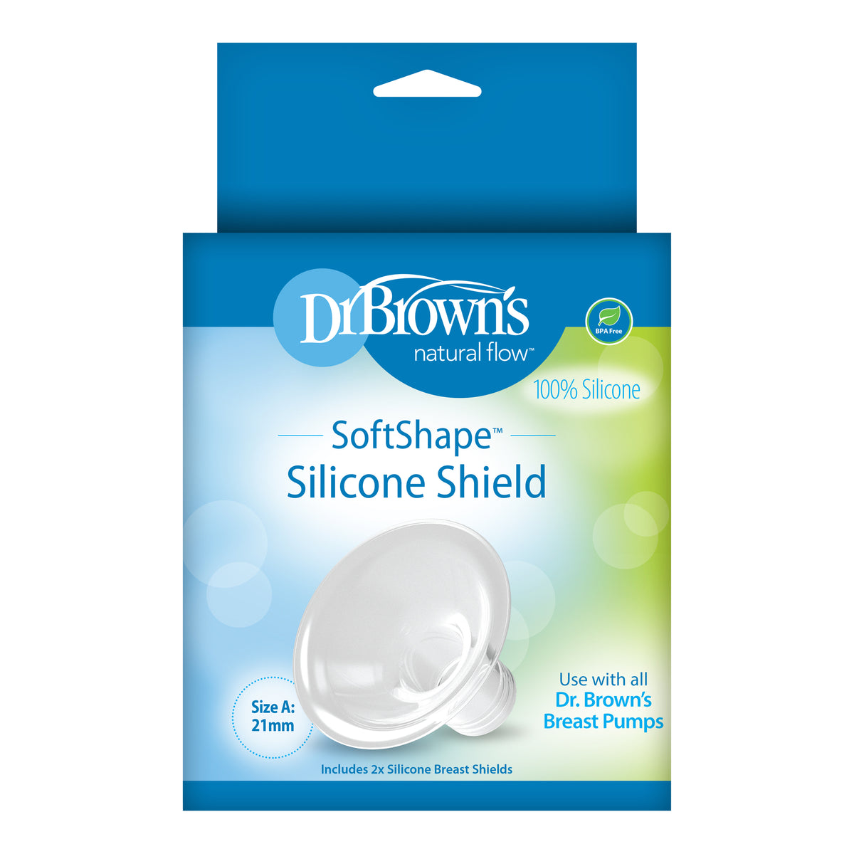 Copa de Silicona SoftShape™ 2UN copa C (30 mm) - (para extractor eléctrico y manual Dr. Brown's)