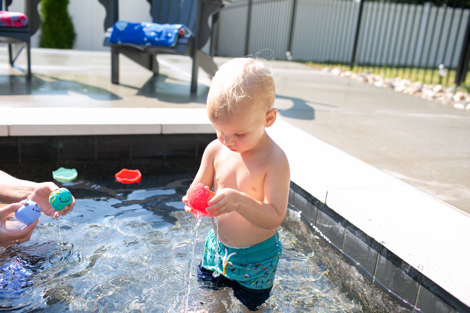 Juguete de baño 6M+, Huevos de dinosaurio