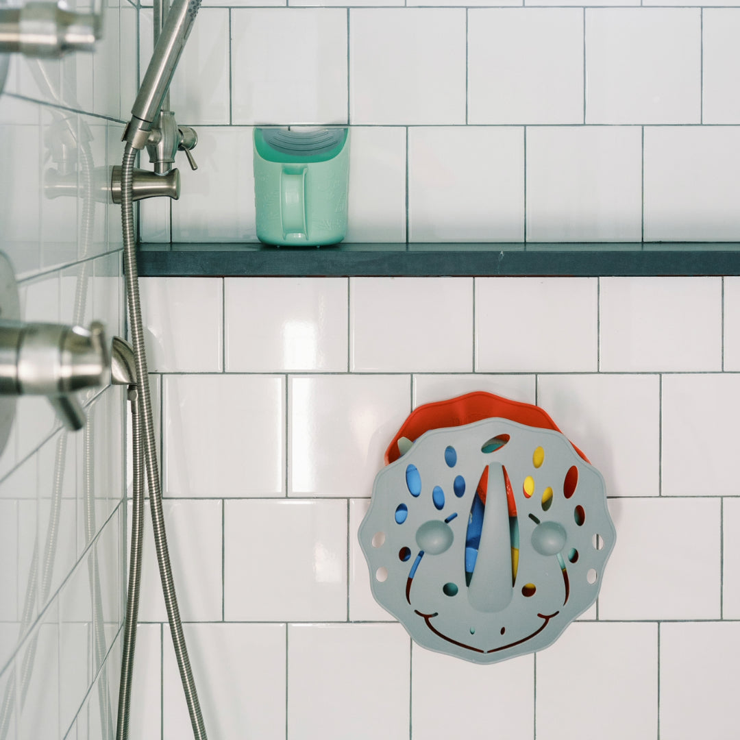 Organizador de juguetes para la tina de baño