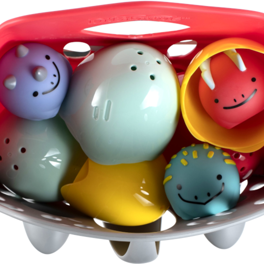 Organizador de juguetes para la tina de baño