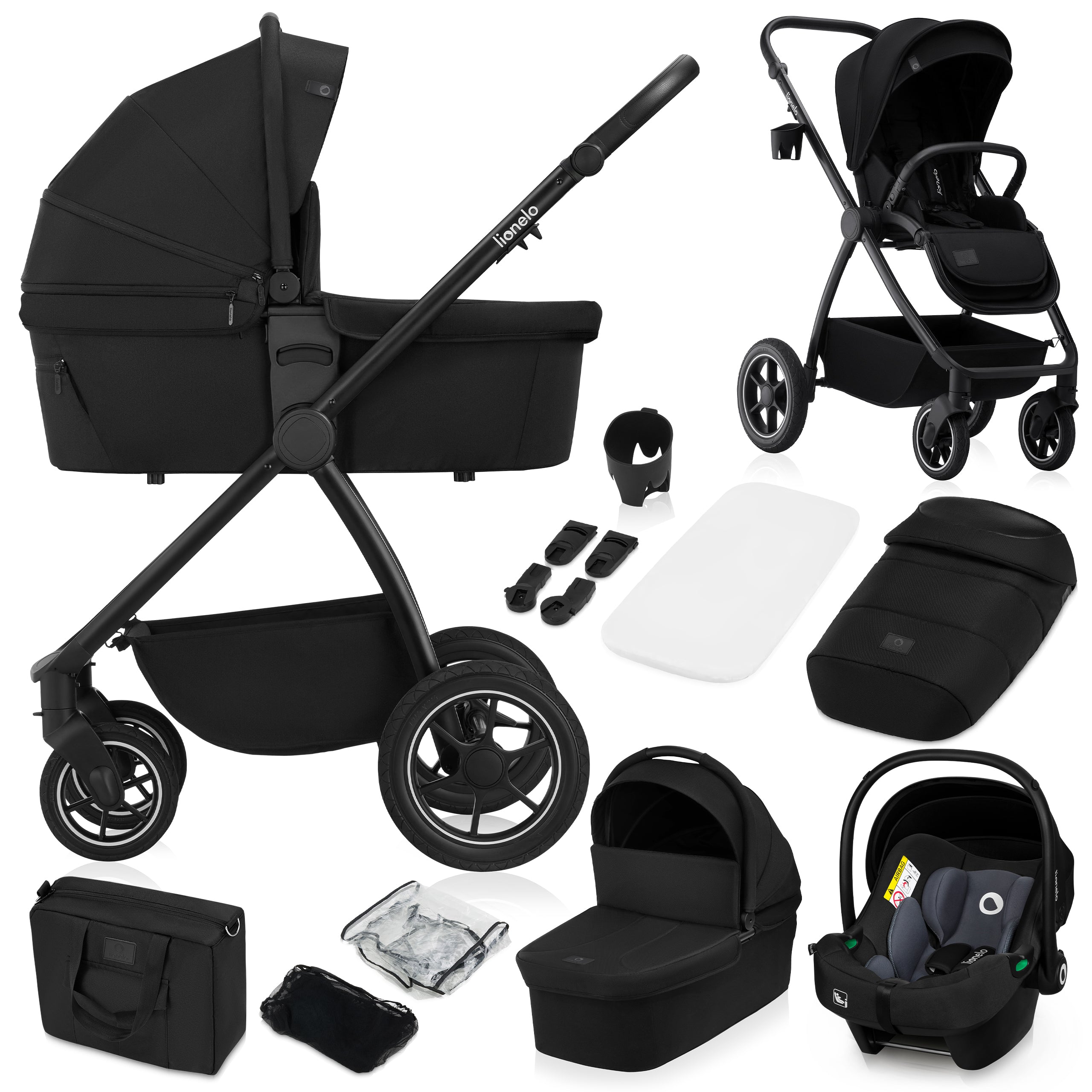 Coche Travel System 3 en 1 Meril